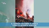 Il Genoa celebra il Boca con al quarta maglia