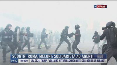 Breaking News delle 9.00 | Scontri Roma, Meloni: solidarietà ad agenti
