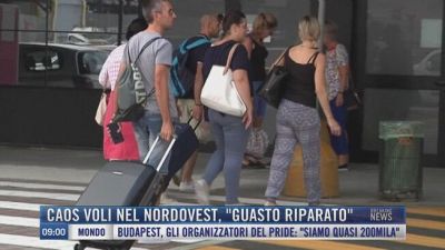 Breaking News delle 09.00 | Caos voli nel nordovest, "Guasto riparato"