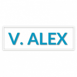 V. Alex logo