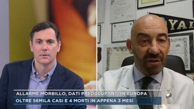 Allarme morbillo, intervista al dott. Bassetti
