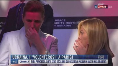 Breaking News delle 14.00 | Ucraina, i "volenterosi" a Parigi