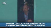 La gioia del Principe William per l'Aston Villa