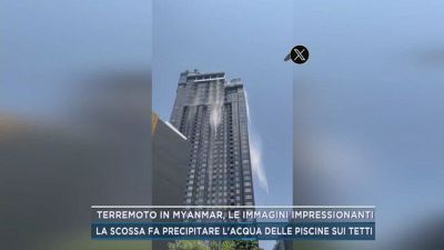 Terremoto in Myanmar, le immagini impressionanti