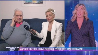 Anziani truffati, nonno Pierluigi: "Persi tutti i miei risparmi"
