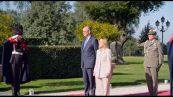 Meloni accoglie Merz per il vertice intergovernativo Italia-Germania