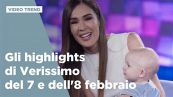 Gli highlights di Verissimo del 7 e dell'8 febbraio