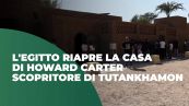 L'Egitto riapre la casa di Howard Carter: scoprì Tutankhamon