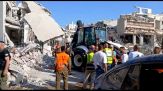I danni dell'attacco iraniano nel centro di Israele (Rishon LeZion)