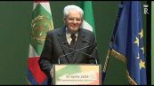 25 aprile, lunga standing ovation a Mattarella al teatro a Genova