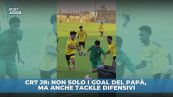 Tackle perfetto di CR7 JR