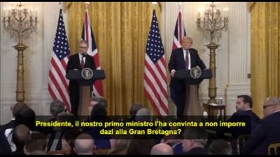 Trump: troveremo accordo commercio con Londra, forse non ci saranno dazi