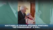 Mattarella chiama Arianna Fontana