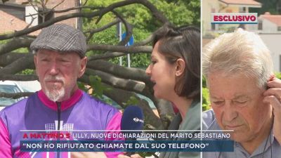 Lilly, nuove dichiarazioni del marito Sebastiano