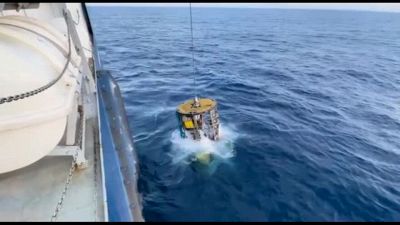 Viaggio fra le montagne sottomarine col robot di Ispra