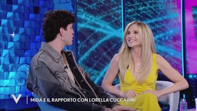 Mida e il rapporto con Lorella Cuccarini