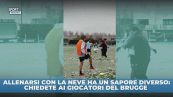 Allenarsi con la neve…