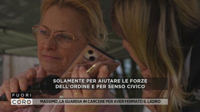 Massimo, la guardia in carcere per aver fermato il ladro