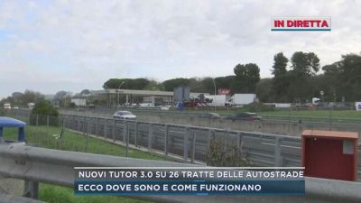 Nuovi tutor 3.0 su 26 tratte delle autostrade