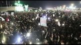 Yemen, sostenitori Houthi in piazza dopo presunti raid sauditi a Sanaa