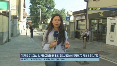 Terno d'Isola, il percorso in bici dell'uomo fermato per il delitto