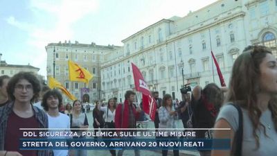 Ddl sicurezza, polemica sulle ultime misure