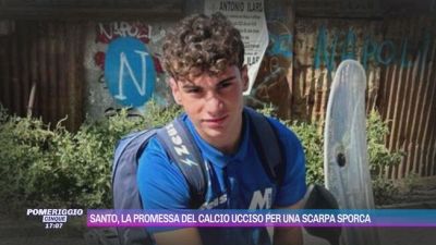 Santo, la promessa del calcio ucciso per una scarpa sporca