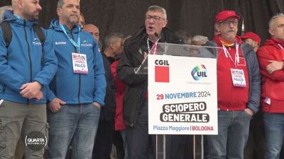 Gli scontri allo sciopero generale