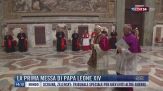 Breaking News delle 14.00 | La prima messa di Papa Leone XIV