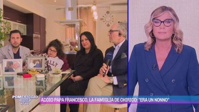 Addio Papa Francesco, la famiglia De Chirico: "Era un nonno"