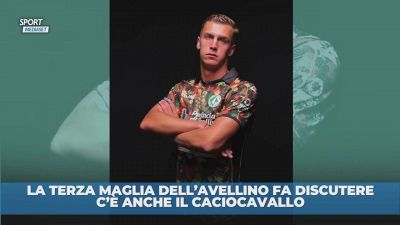 Avellino: sulla terza maglia i prodotti del territorio