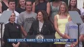 Breaking News delle 21.30 | Biden lascia, Harris testa a testa con Trump