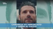Candreva ha annunciato l'addio al calcio