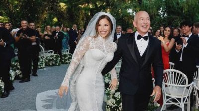 Il sì in Laguna di Jeff Bezos e Lauren Sanchez