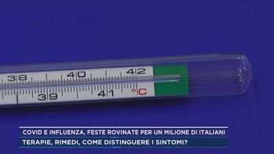 Covid e influenza, feste rovinate per un milione di italiani