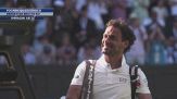 Wimbledon, Fognini quasi eroico