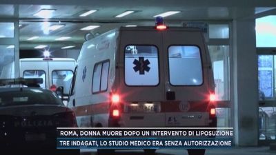 Roma, donna muore dopo un intervento di liposuzione