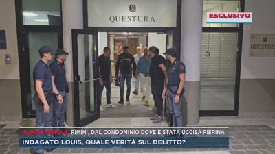 Caso Pierina, Louis lascia la questura da indagato alle 00:20
