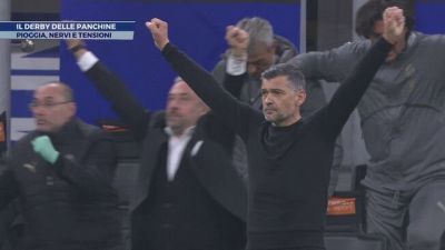 Il derby delle panchine