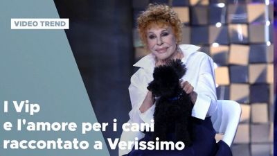 I Vip e l'amore per i cani raccontato a Verissimo