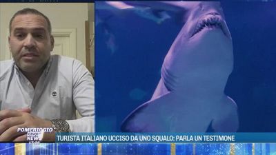 Turista italiano ucciso da uno squalo: parla un testimone