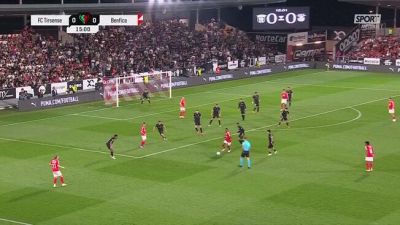 Il Benfica dilaga 5-0 nell'andata della semifinale della Taça Portugal
