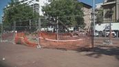 Roma, nel degrado i giardini che circondano l'area di Porta Portese