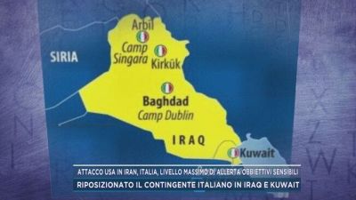 Attacco Usa in Iran, Italia, livello massimo di allerta obbiettivi sensibili