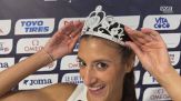 Battocletti, la regina (con corona) dei 5.000: "Come un'aquila"
