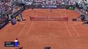 Impresa di Pellegrino contro Tiafoe: gli highlights