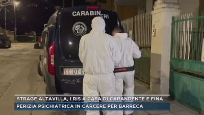 Strage Altavilla, i Ris a casa di Carandente e Fina