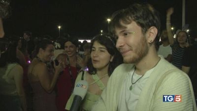 A San Siro fan in delirio per Taylor Swift