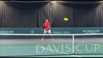 Djokovic si allena a Malaga, dopo le Atp a caccia della Coppa Davis