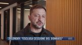 Breaking News delle 21.30 | Zelensky: "Esclusa cessione del Donbass"